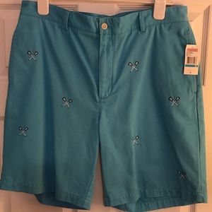 Vineyard Vines NWT Blue Lagoon Lacrosse Shorts 36